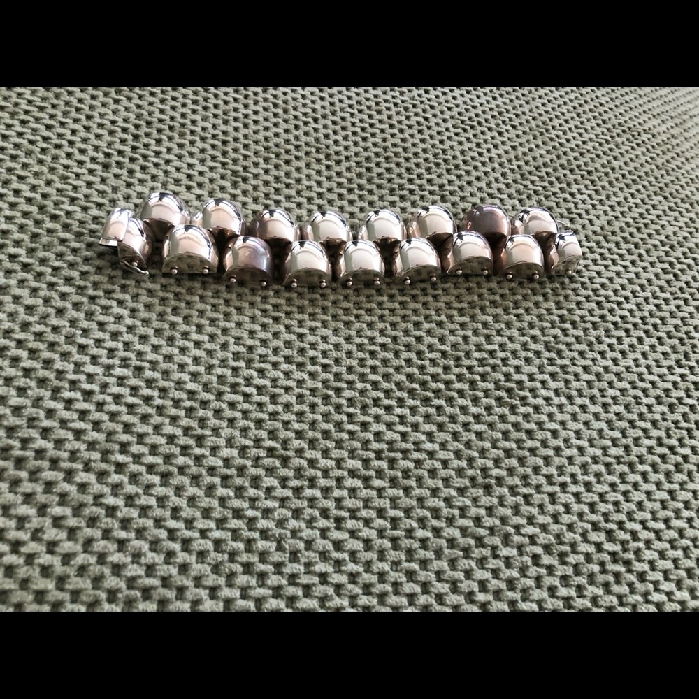 Sterling silver designer bracelet